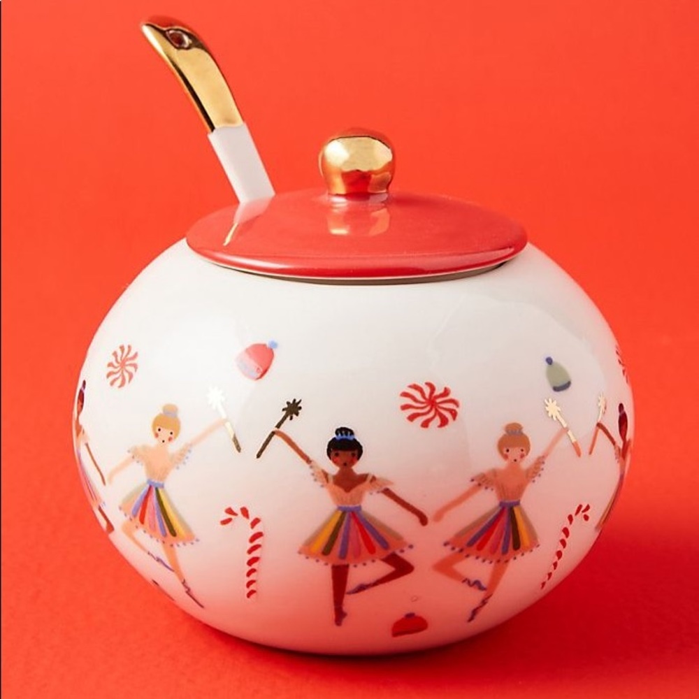 🍁deal!! Rifle Paper Co Nutcracker Sugar Holder